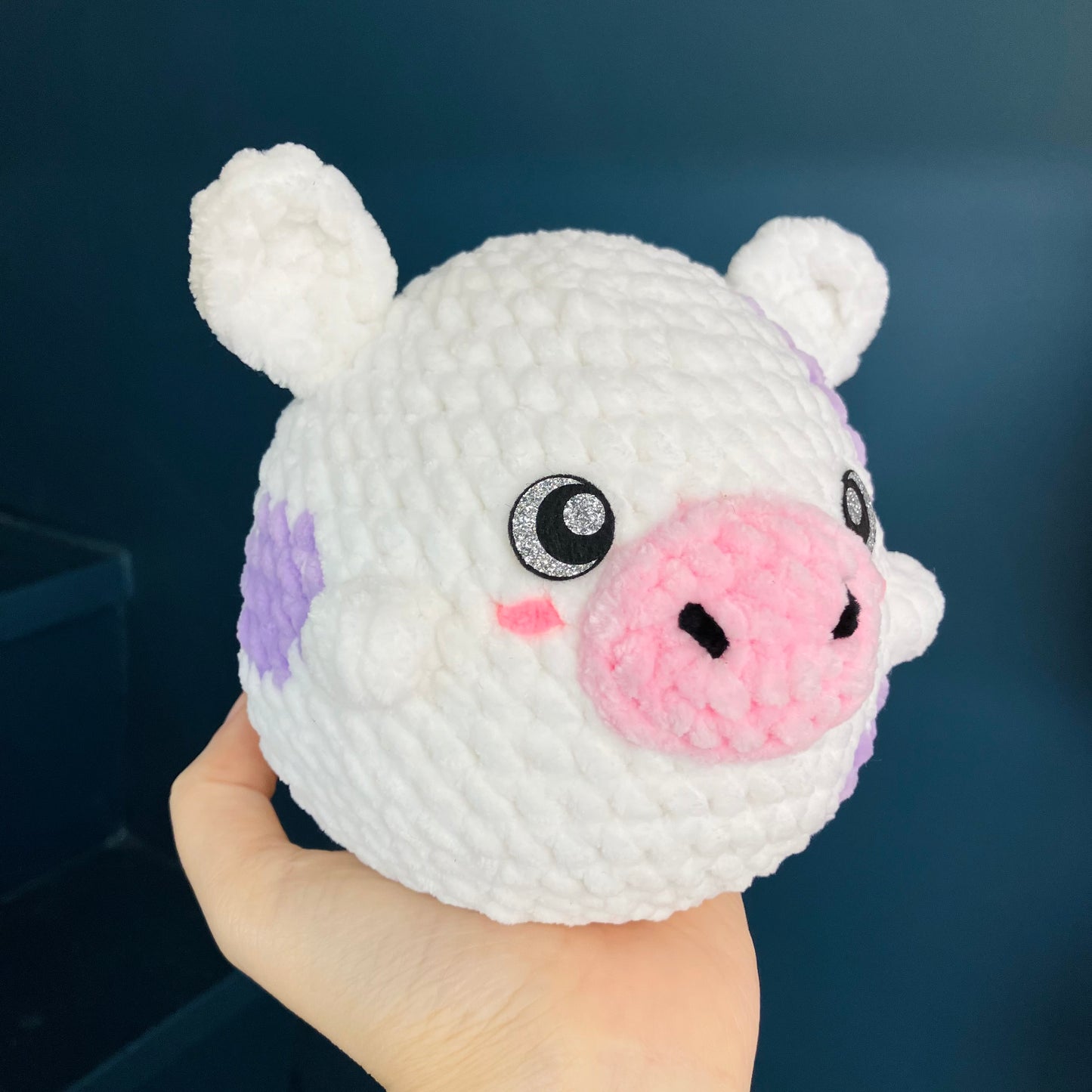 Bubble pig violet